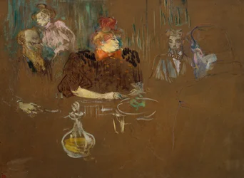 À la table de Monsieur et Madame Natanson, 1898